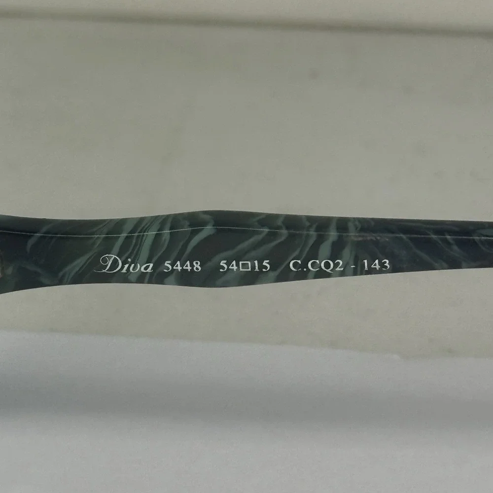 Diva‎ by Eastern States Eyeglasses Frames Only 5448 C.C02 53-18-143 Green